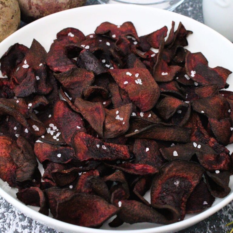 air fryer beet chips recipe salt and vinegar dinners done quick featured image