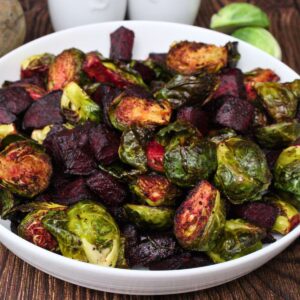 air fryer beets and brussels sprouts recipe dinners done quick featured image