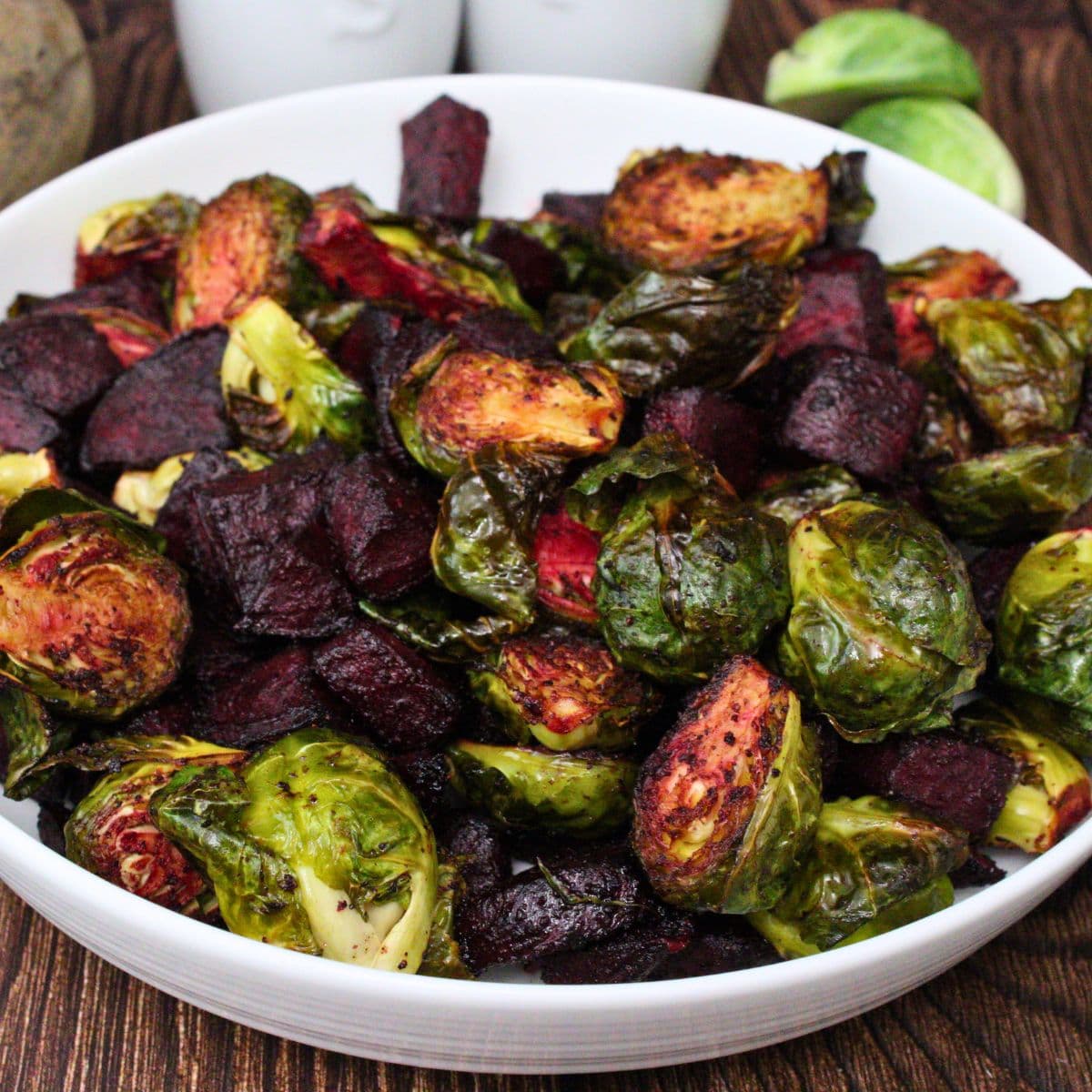 air fryer beets and brussels sprouts recipe dinners done quick featured image