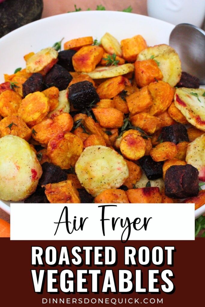 air fryer roasted root vegetables recipe dinners done quick pinterest