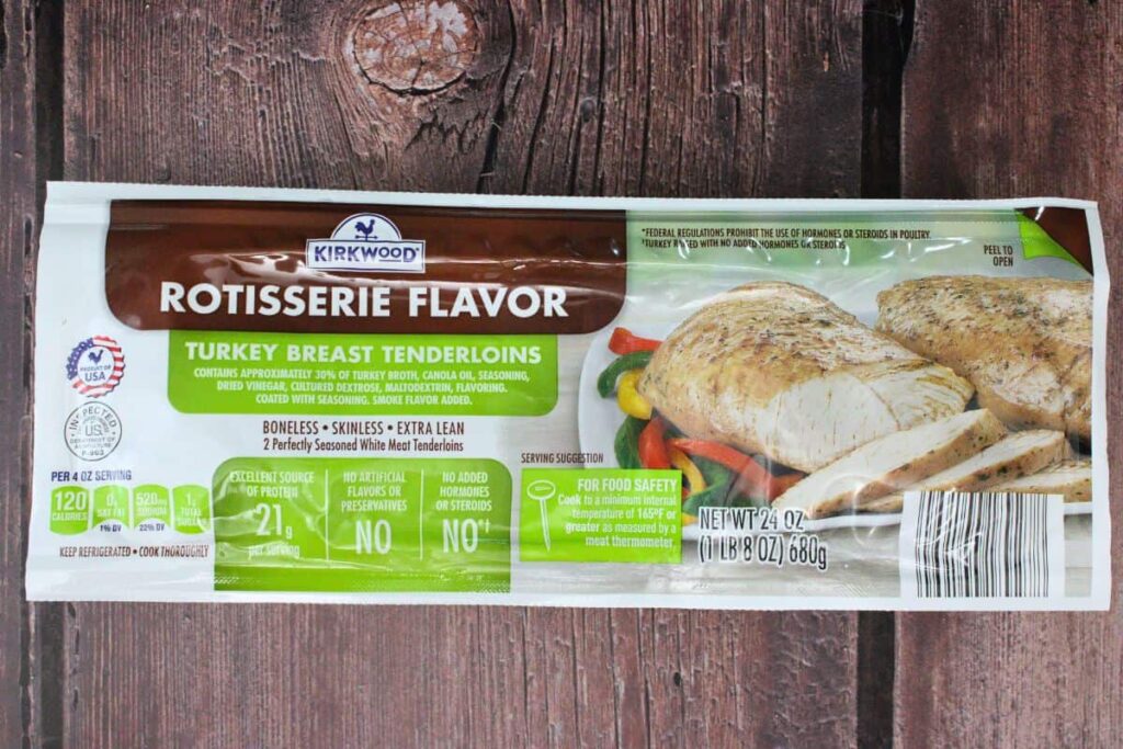 aldi marinated turkey tenderloin package