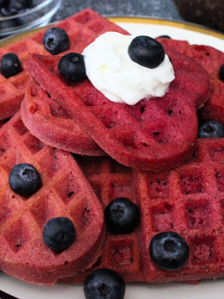 beetroot waffles recipe dinners done quick featured image