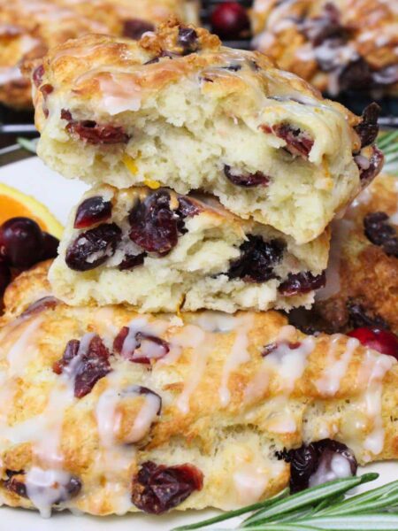 cranberry orange scones recipe dinners done quick featured image