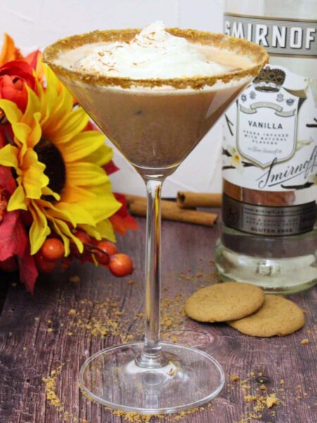 pumpkin pie martini cocktail recipe dinners done quick featured image