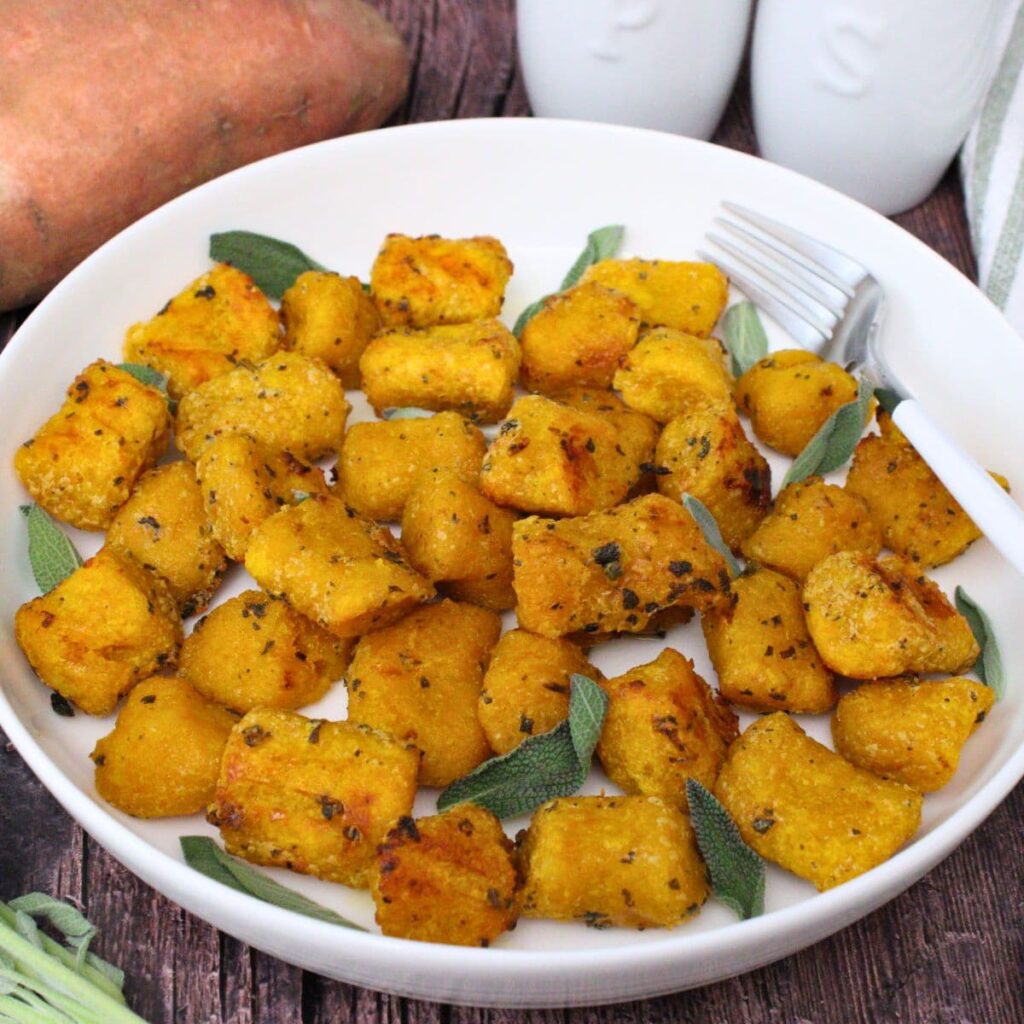 Trader Joe’s Sweet Potato Gnocchi in the Air Fryer Dinners Done Quick