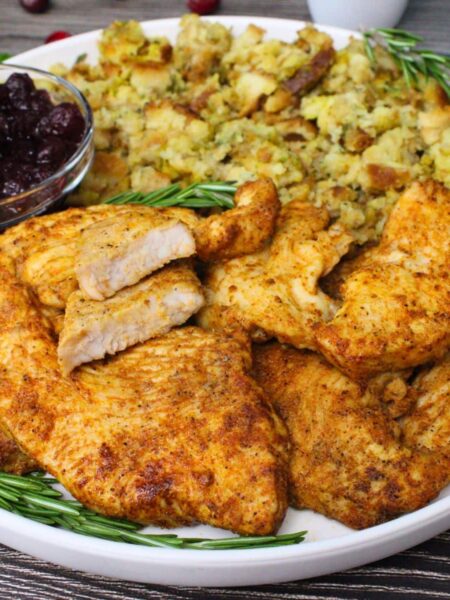 air fryer turkey breast cutlets recipe dinners done quick featured image