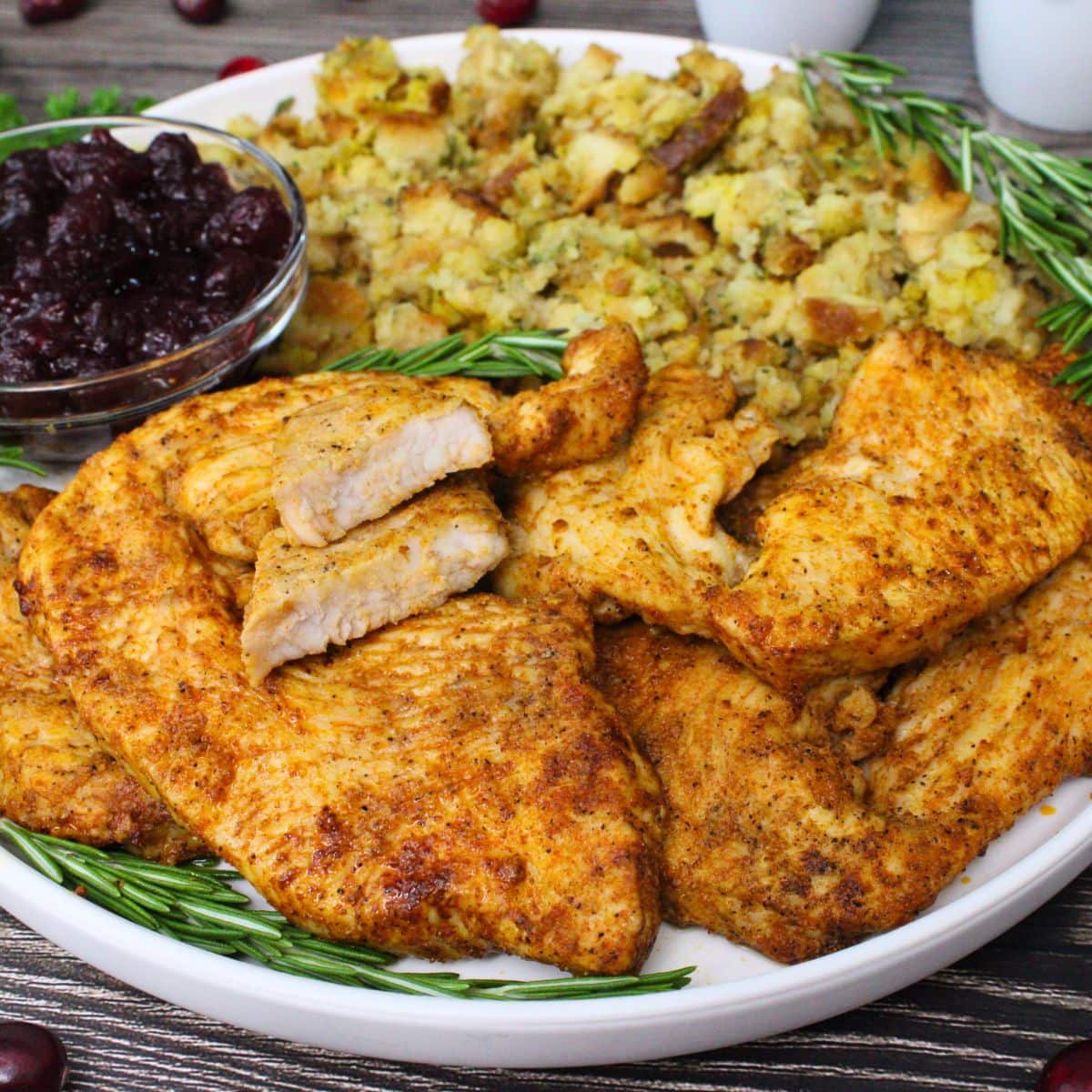 Air Fryer Turkey Breast Cutlets Easy Boneless Chops! Dinners Done Quick