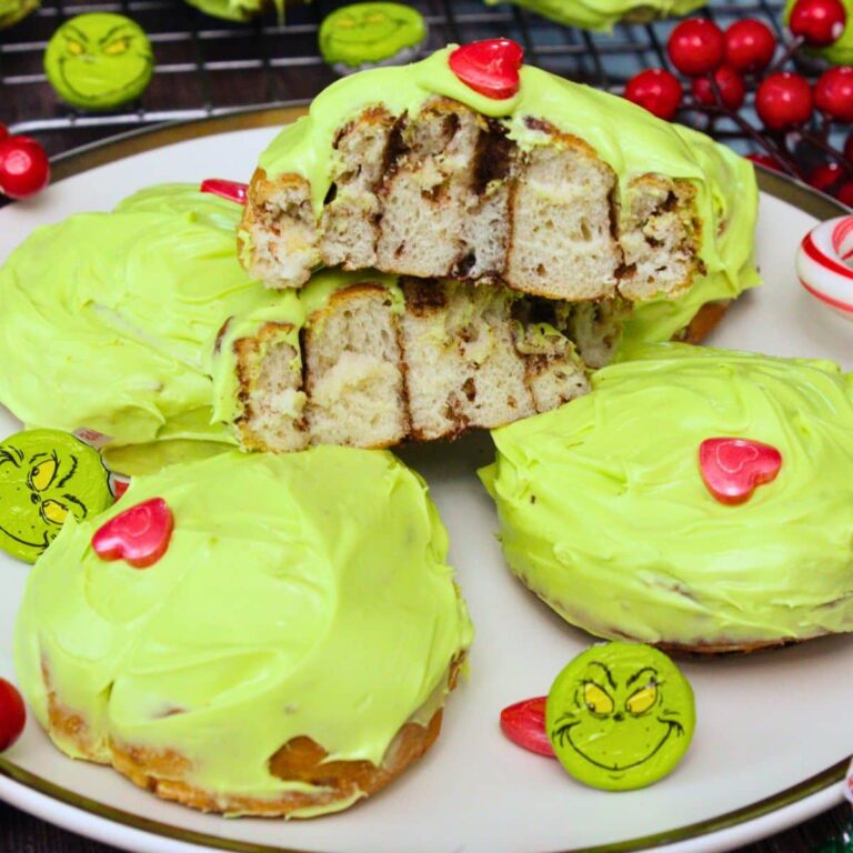 grinch cinnamon rolls recipe dinners done quick featured image