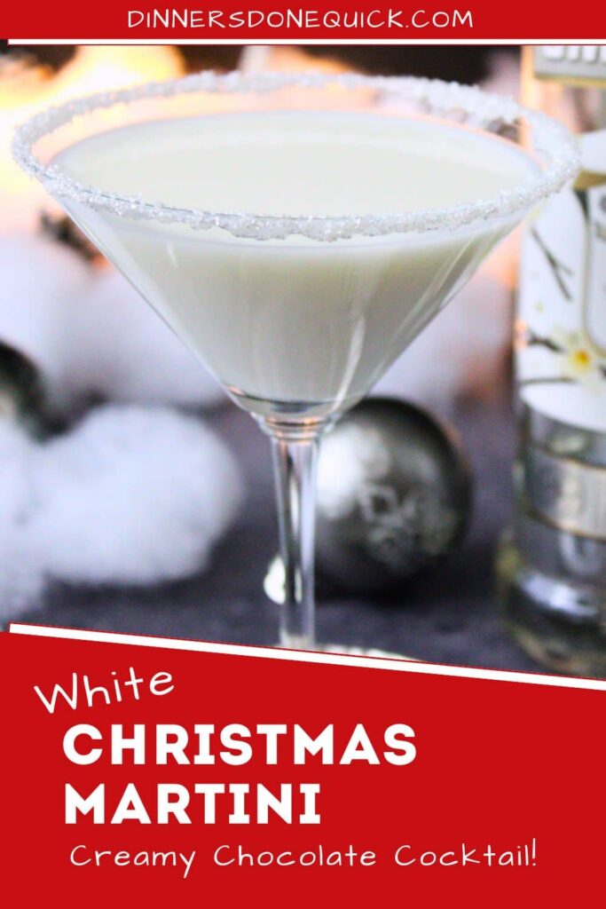 white christmas martini recipe dinners done quick pinterest