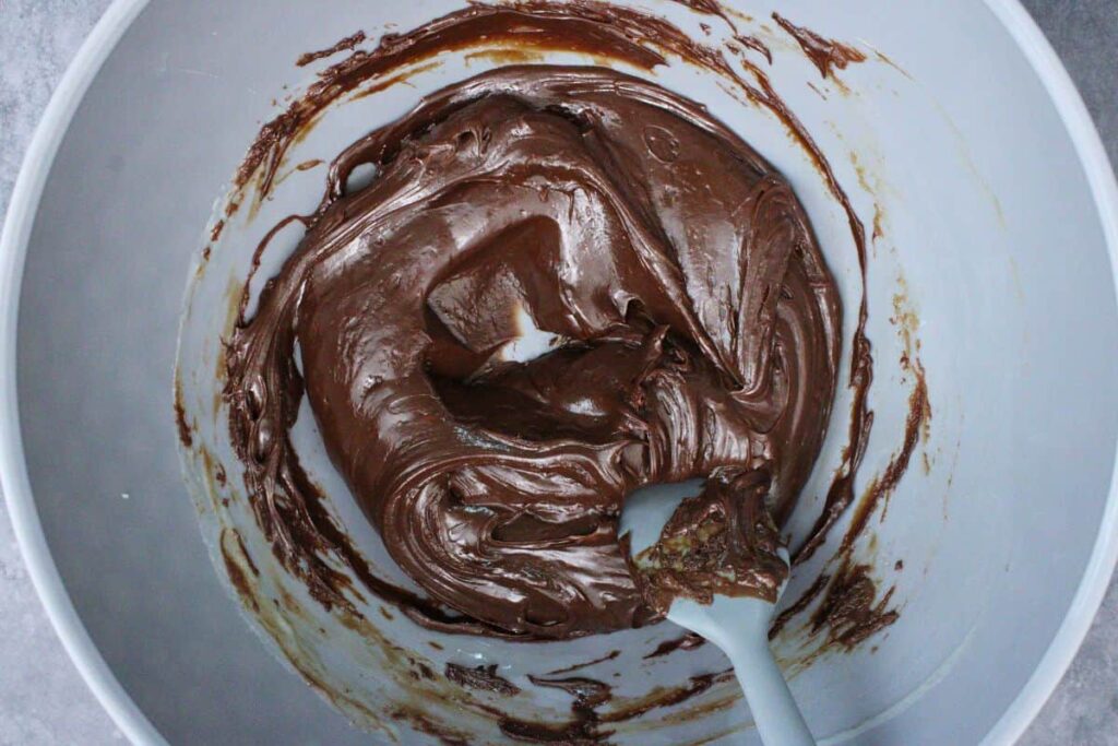 microwave in increments and stir chocolate until smooth and melted