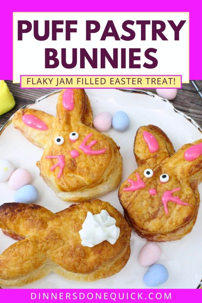 puff pastry bunnies recipe dinners done quick pinterest