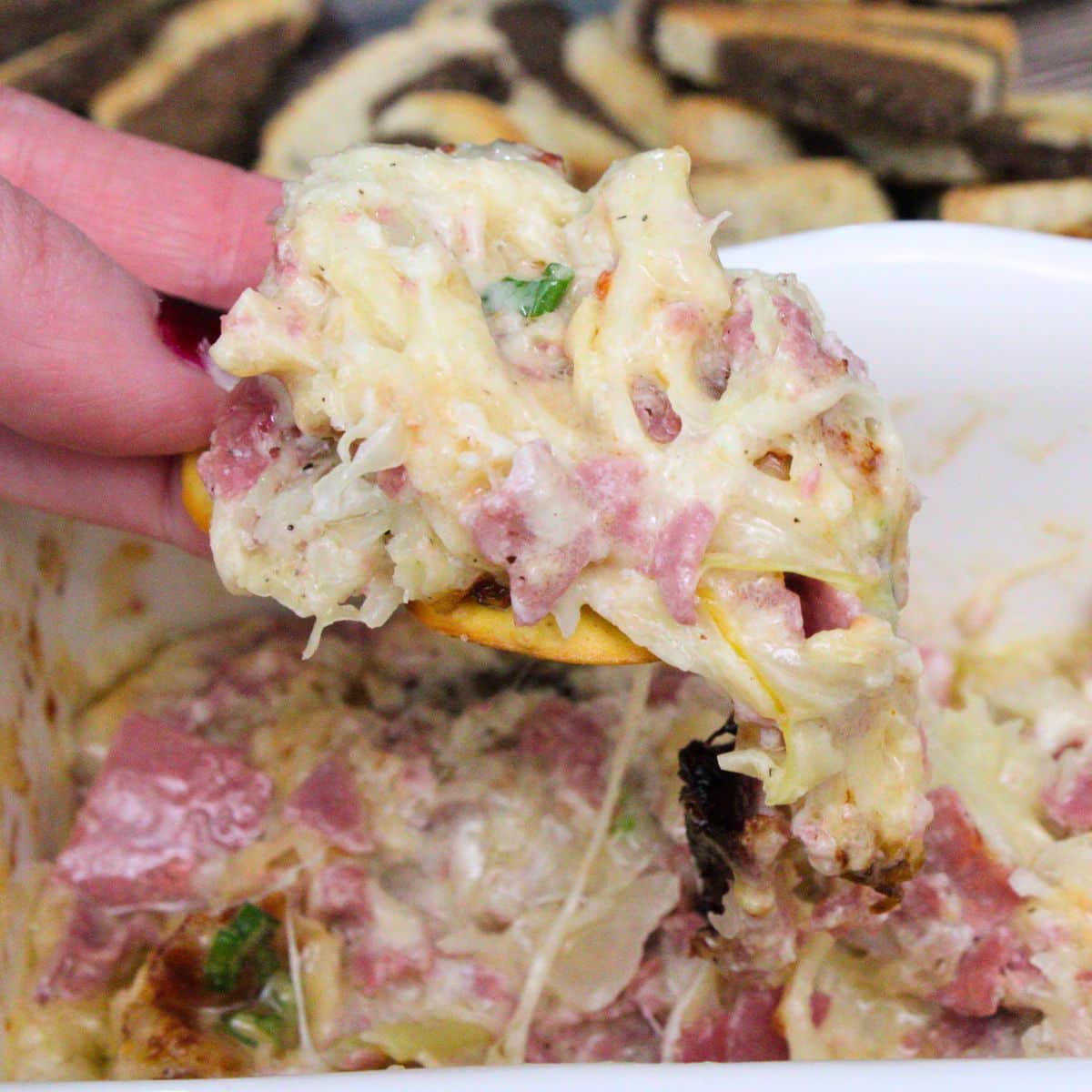reuben dip recipe dinners done quick featured image