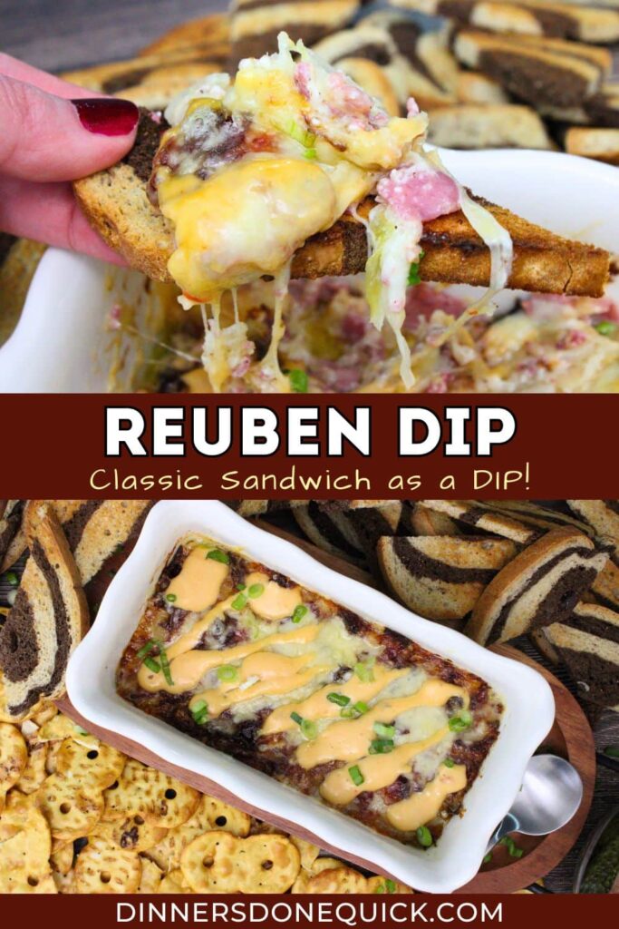 reuben dip recipe dinners done quick pinterest