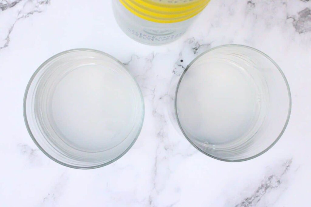 add ciroc limonata vodka to lowball glass