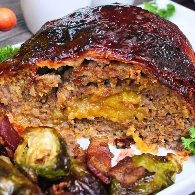 bacon wrapped meatloaf recipe dinners done quick featured image