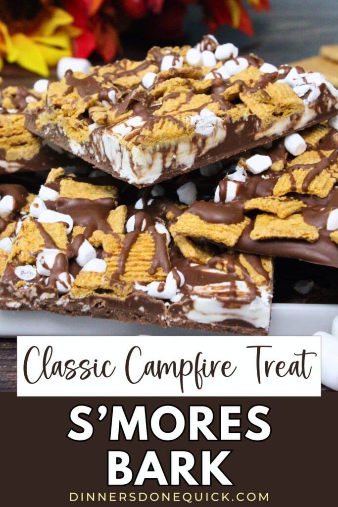 smores bark recipe dinners done quick pinterest
