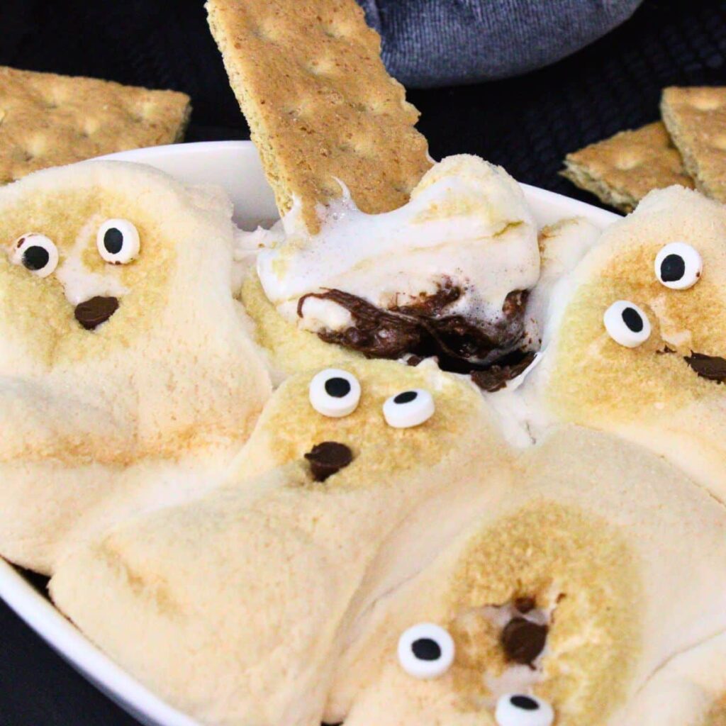 ghost s'mores dip recipe dinners done quick featured image