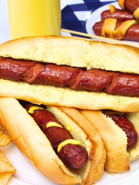 spiral hot dogs recipe dinners done quick featured image