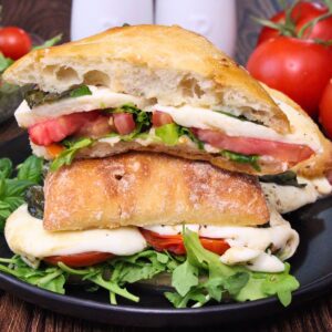caprese sandwich recipe dinners done quick featured image