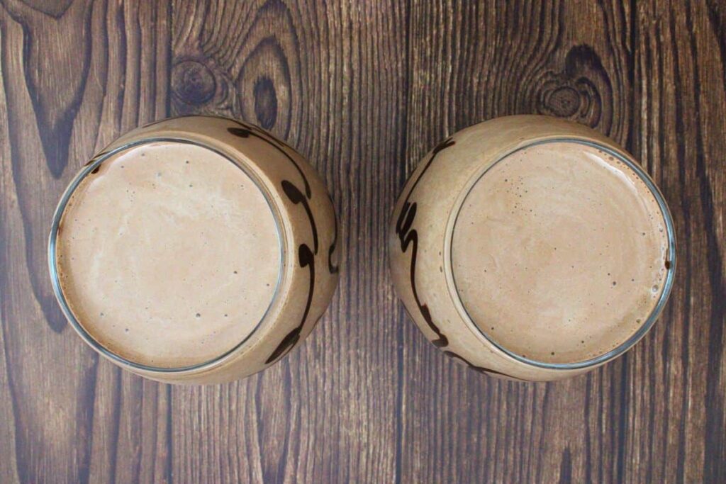 blend chocolate mudslide on high until smooth