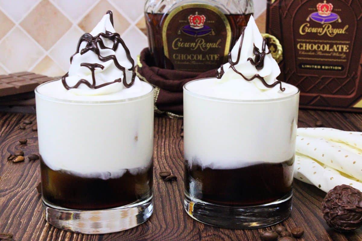 Chocolate White Russian Drink with Chocolate Crown Royal! - Dinners ...