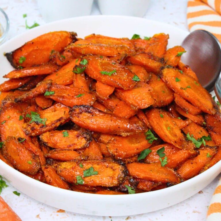 air fryer brown sugar carrots recipe dinners done quick featured image