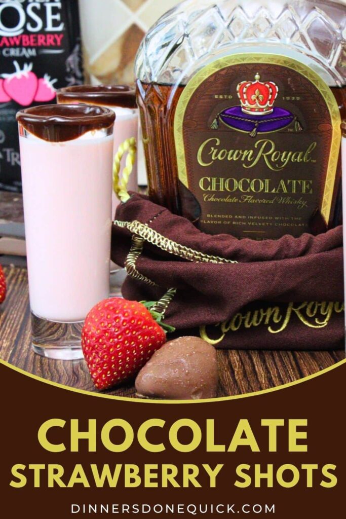 chocolate covered strawberry shots recipe dinners done quick pinterest