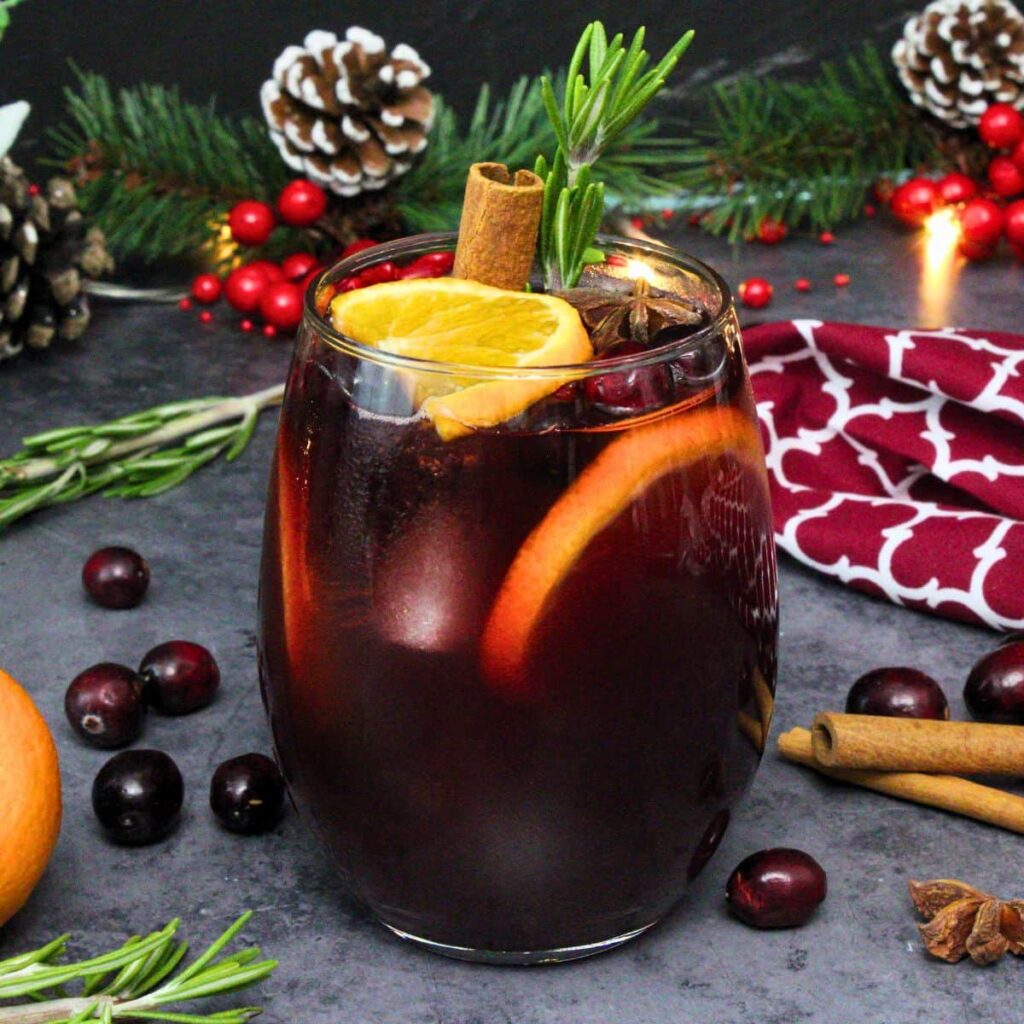Cranberry Sangria: Perfect Fall and Holiday Party Drink! - Dinners