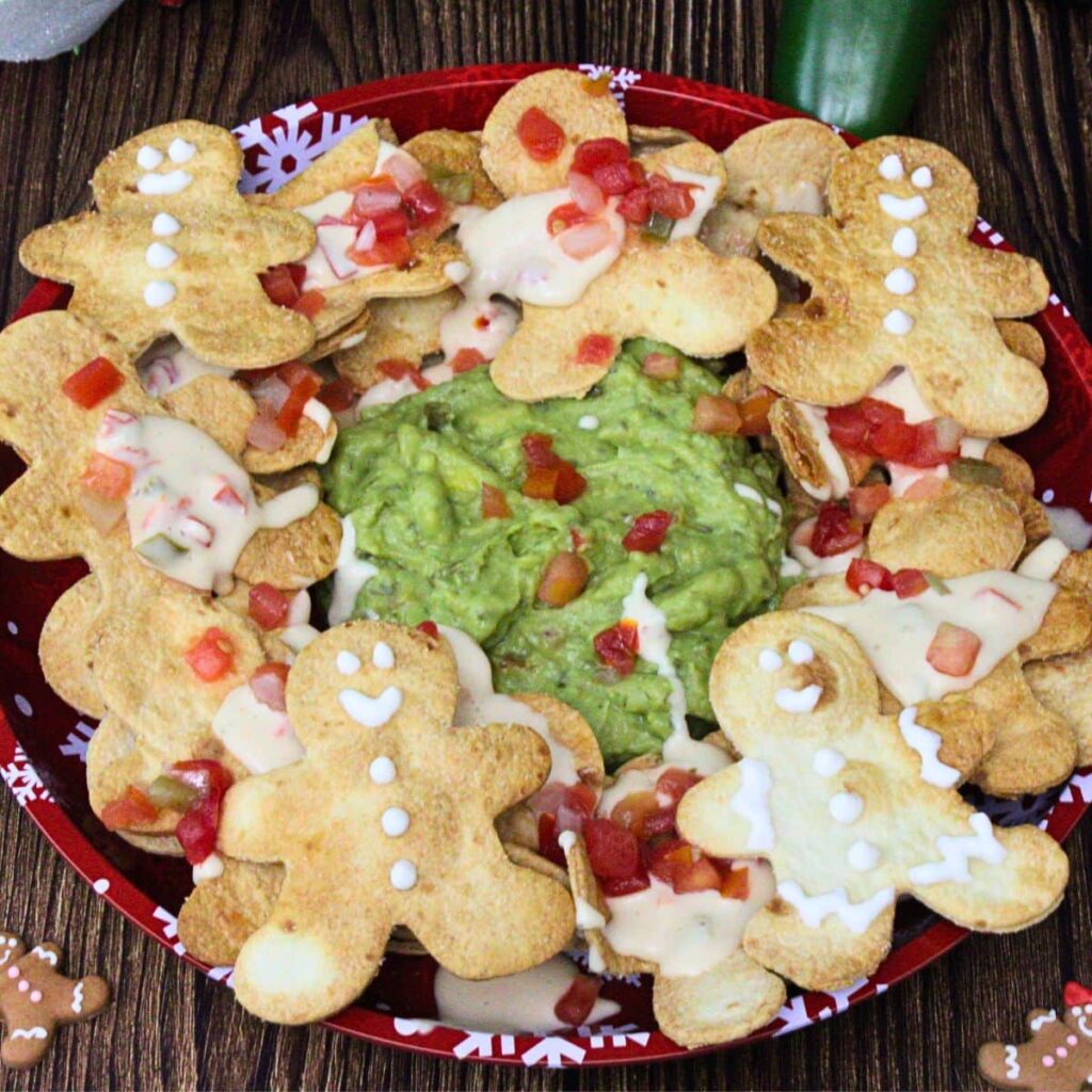 gingerbread man nachos recipe dinners done quick featured image