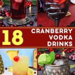 cranberry vodka drinks dinners done quick pinterest
