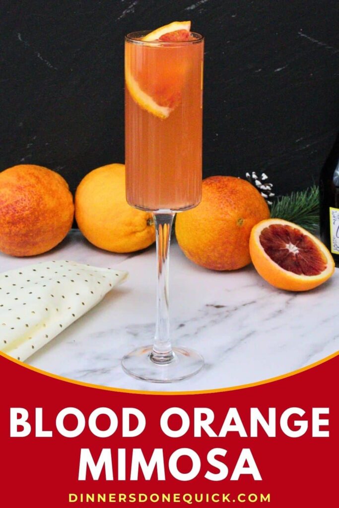 blood orange mimosa recipe dinners done quick pinterest