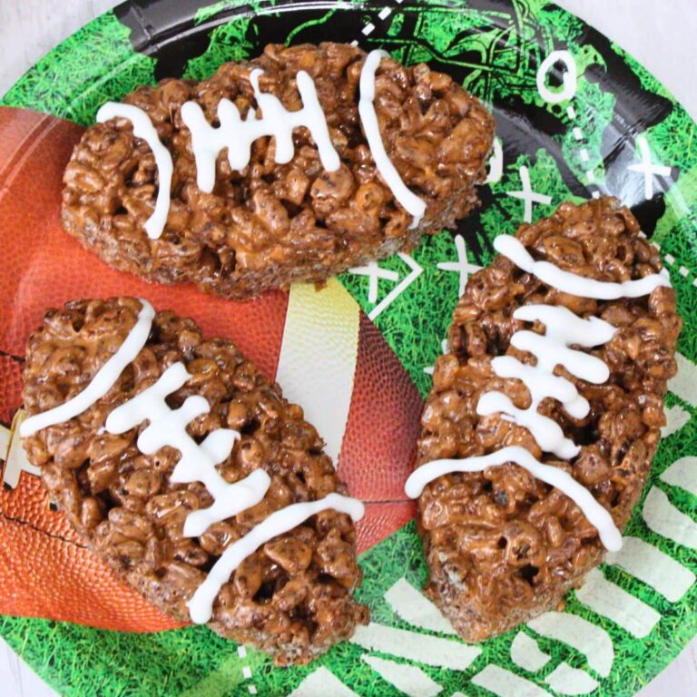 football rice krispie treats recipe dinners done quick featured image