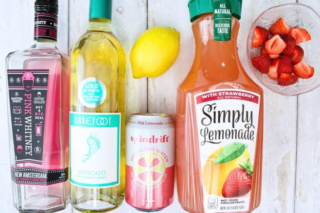 ingredients to make giggle juice