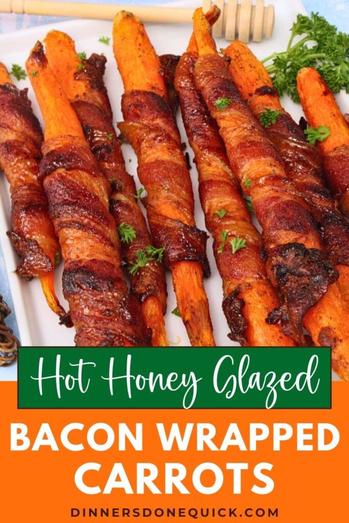 air fryer bacon wrapped carrots recipe dinners done quick pinterest
