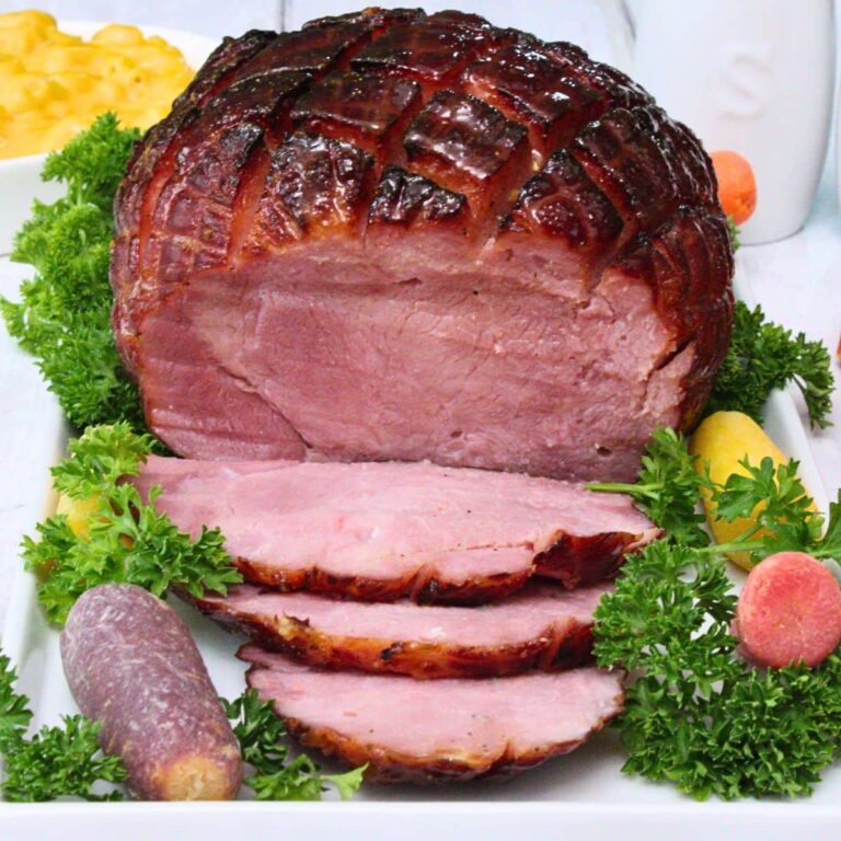hot honey glazed small ham recipe dinners done quick featured image