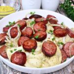 kielbasa and pierogies recipe dinners done quick featured image