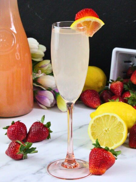pink lemonade mimosa recipe dinners done quick featured image