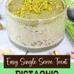 pistachio mug cake recipe dinners done quick pinterest