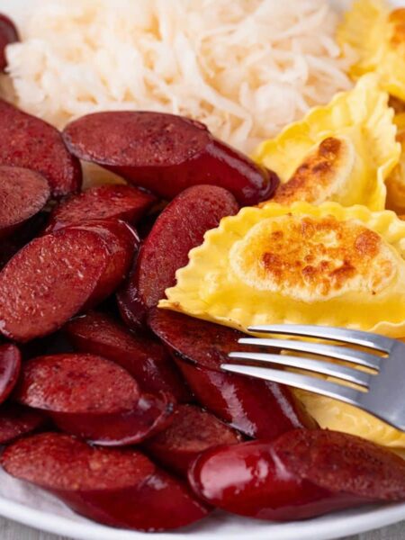 air fryer kielbasa recipe dinners done quick featured image