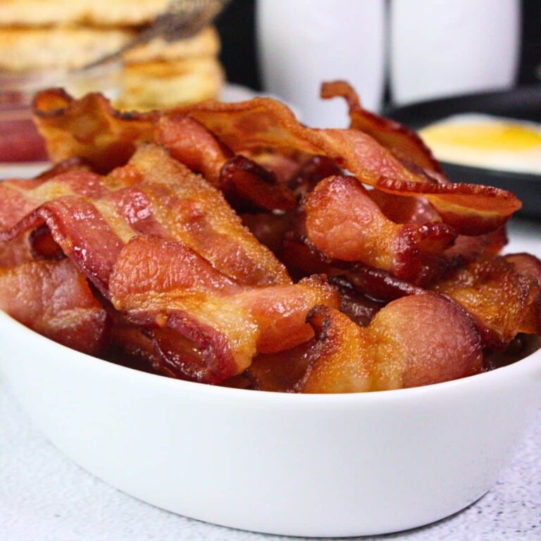 air fryer bacon recipe dinners done quick featured image