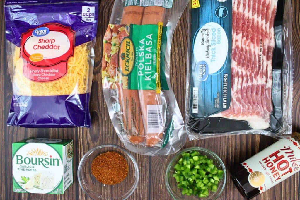 ingredients to make pig shots