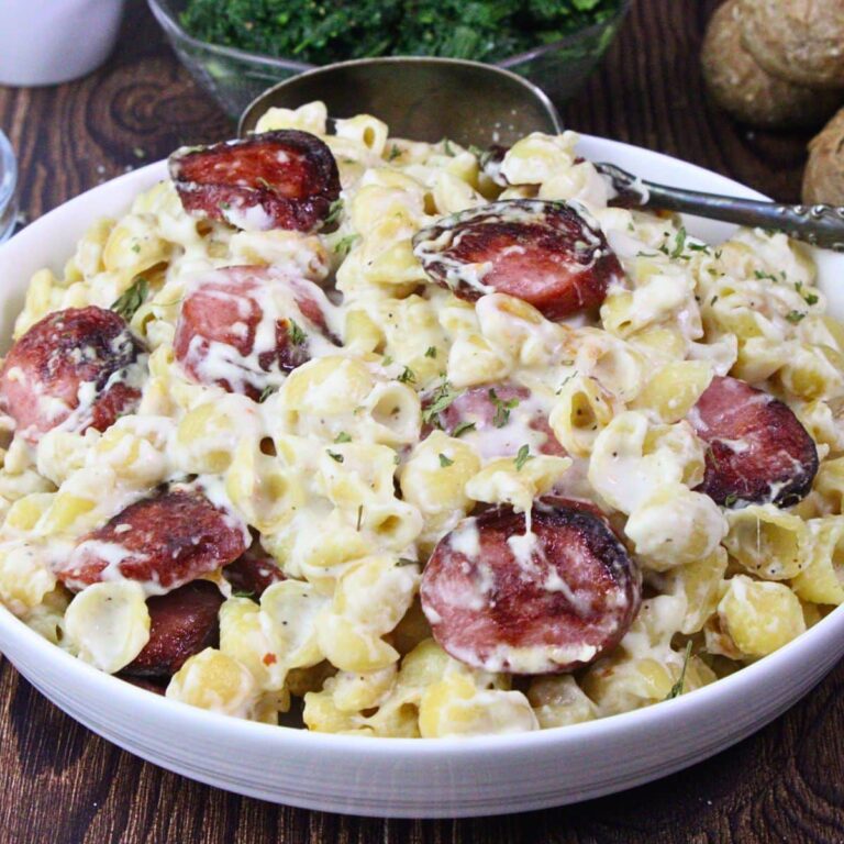 kielbasa and pasta recipe dinners done quick featured image