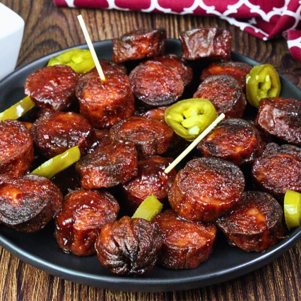 kielbasa burnt ends recipe dinners done quick featured image