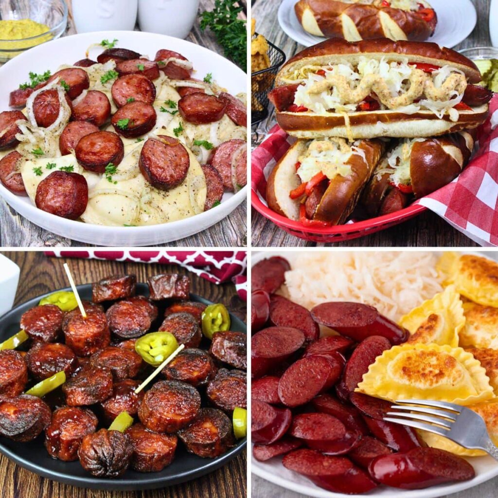 air fryer kielbasa recipes dinners done quick featured image