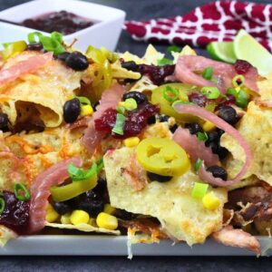 air fryer turkey nachos recipe dinners done quick featured image