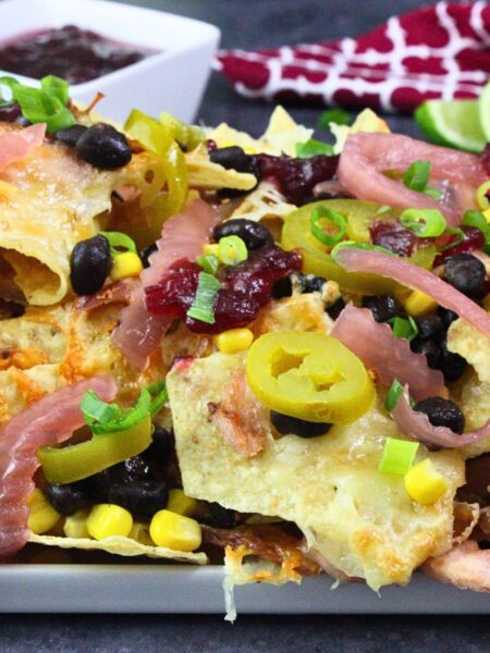 air fryer turkey nachos recipe dinners done quick featured image