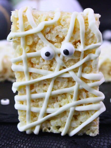 mummy rice krispie treats recipe dinners done quick featured image