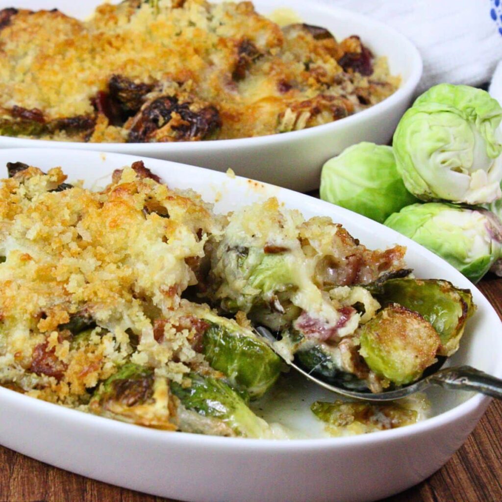 brussel sprout casserole recipe dinners done quick featured image