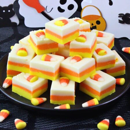 candy corn fudge recipe dinners done quick featured image
