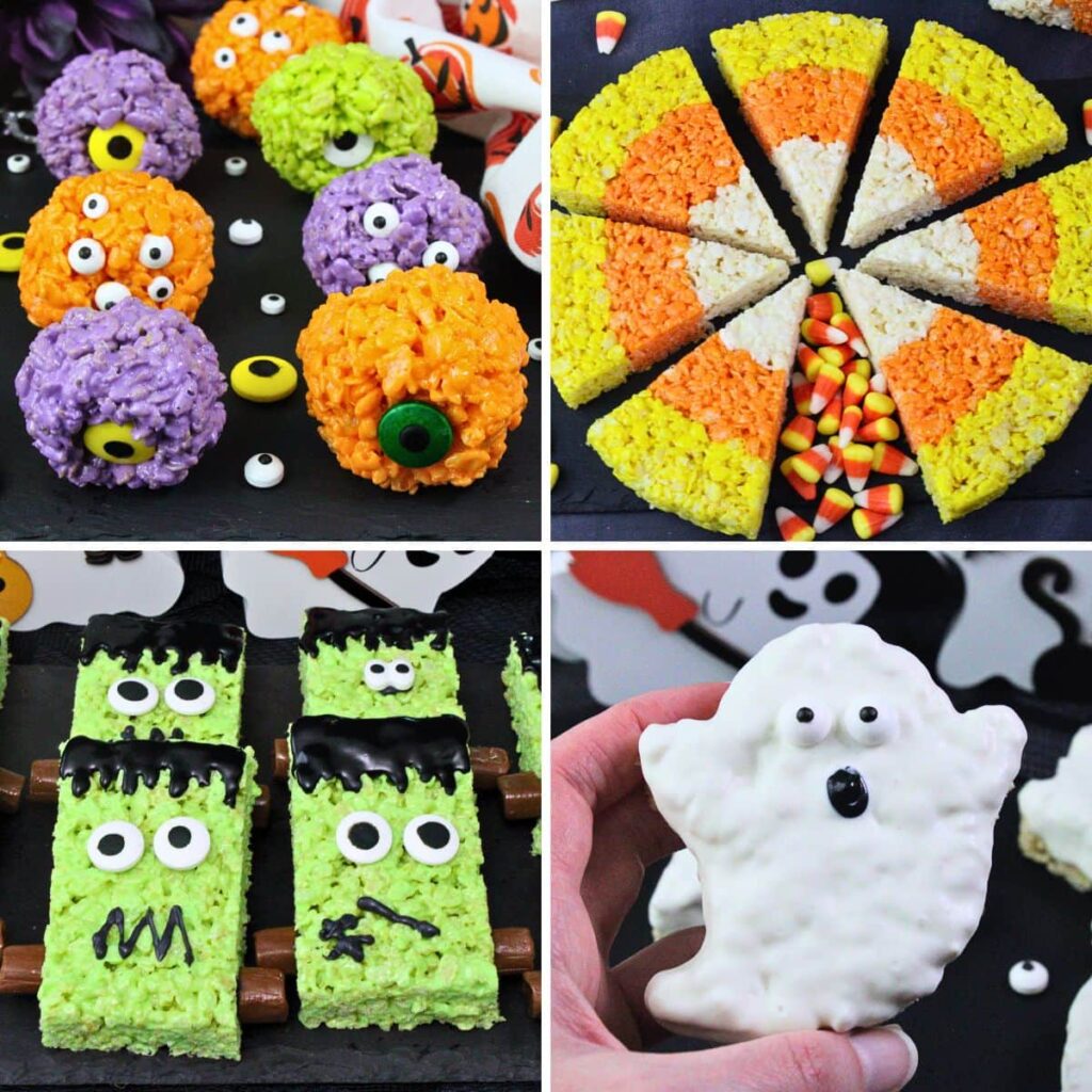 halloween rice krispie treats recipes dinners done quick featured image